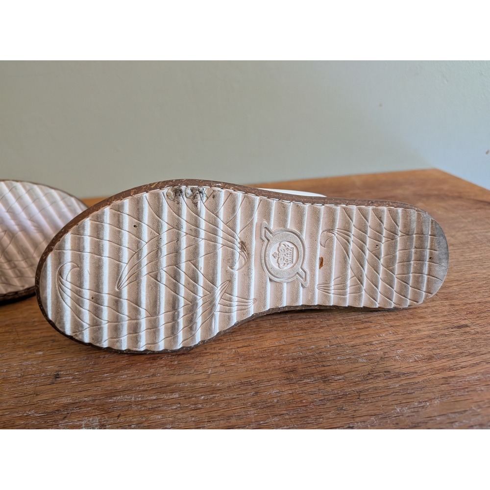 Born White Braided Leather Slide Sandals - Picture 8 of 8